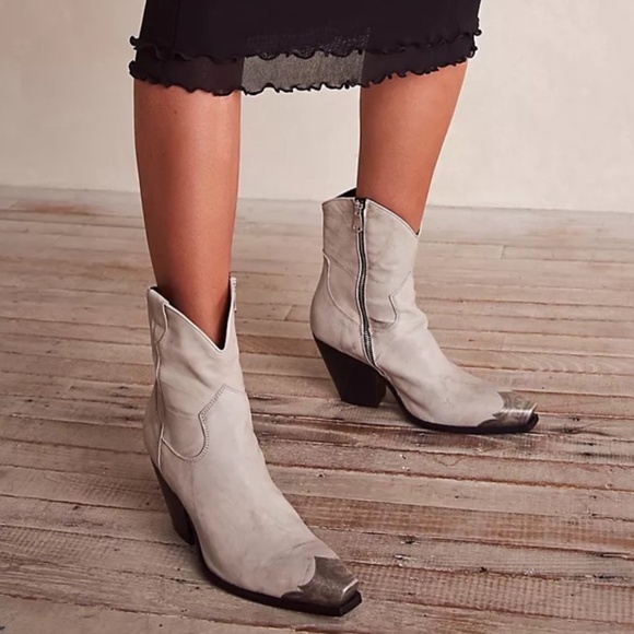 Free People Brayden Boots Opal Grey - Picture 1 of 7